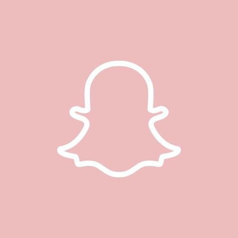 Pink Snapchat Icon Aesthetic Pink, Aesthetic Icons For Apps Pink, Snapchat Icons Pink, Aesthetic App Icons Pink, Pink Iphone Icons, Snapchat Icon Aesthetic, Pink Iphone App Icons, Pink Snapchat Icon, Snapchat Icons