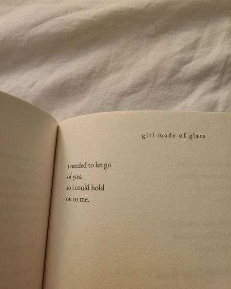 shelby leigh poetry | mental health & self-love | editor on Instagram: "have you ever had to let someone go, even if it was hard? 💛 from "girl made of glass" my new book about how relationships, the past, and even our own minds can haunt us. available now at your fav retailer like amazon or barnes & noble! and if you've read it, it would mean the world if you took a moment to leave a quick review on amazon. it really helps more people find the book who need it 🥰 #girlmadeofglass #shelbyleigh When People Leave You On Read, Poetry About The Past, Poem About Letting Someone Go, The World Needs More Love, Letting Go Book Quotes, You Have To Let Go Quotes, When Love Is Real It Finds A Way, Move On Poetry, Past Quotes Let Go Of The