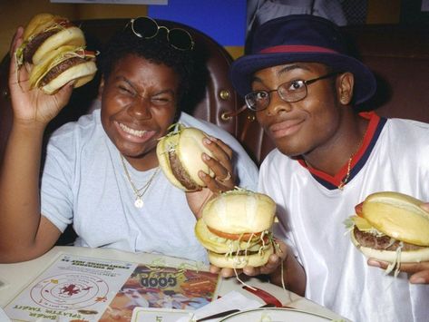 Kenan E Kel, Welcome To Good Burger, Kel Mitchell, Kenan And Kel, Los 90s, Kenan Thompson, Complex Magazine, Carmen Electra, 90s Hip Hop Fashion