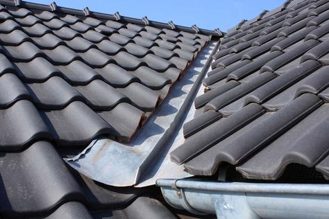 How Roof Flashing Works | HomeTips Roof Leak Repair, Roof Restoration, Roof Flashing, Roof Damage, Roofing Diy, Roof Architecture, Cool Roof, Shed Roof, Roofing Services