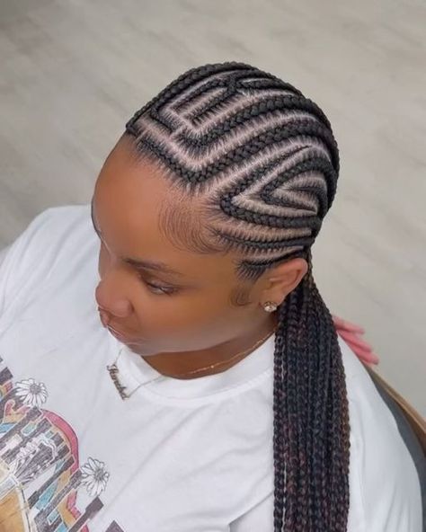 XIA CHARLES on Instagram: "Kicking off December with getting back to the BRAIDS🎄🌟Setting the motion to end the year strong and starting the new even stronger. Follow @braidednewyork offers and to see what we're up to🫶🏾 #25DaysOfBraids #BraidsNy #BraidsNYC #BraidDesigns #BraidedNY" Cornrow Ponytail Styles, Straight Back Hairstyles, Cornrow Braid Styles, Braid Styles For Men, Quick Braids, Hair Instagram, Mode Turban, Quick Braided Hairstyles, Cute Braided Hairstyles