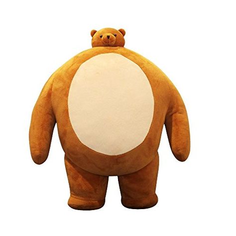 What is it that makes this teddy bear so adorable? Obviously the tiny head, but why is that cute, and not, say, disturbing? I don't know, but with... Tiny Headed Kingdom, Bear Meme, Old Teddy Bears, Big Teddy Bear, Big Teddy, Go Game, Small Head, 웃긴 사진, Bear Hug