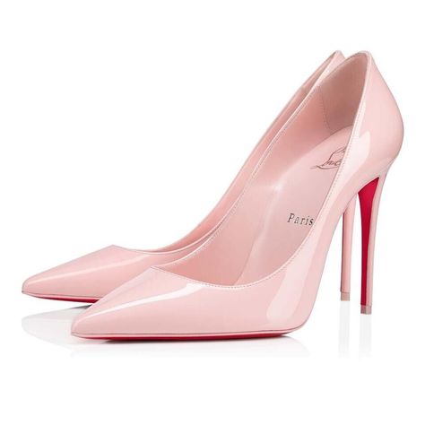 Christian Louboutin Kate 100 Poupee Pink Patent Leather Pointed Toe Heel Pump 35********** Christian Louboutin **********Brand: Christian Louboutinsize: 35 (Know Your Louboutin Size) Name: Katecolor: Poupeestyle: Pointed Toe Pumpstyle#: 1220571material: Patentpointed Front Toestanding On A 100mm Heelpoupee Light Pink Patent Leather Materialpink Leather Lining Insolethin Back Heelclassic Red Leather Solebrand New In Box Comes With Box And Dust Bag100% Authentic Or Your Money Backgreat Gifti Ship Pink Louboutins, Louboutin Kate 100, So Kate Louboutin, Christian Louboutin Kate 100, Pink Platform Heels, Louboutin Kate, Christian Louboutin Kate, Black Patent Leather Pumps, Crystal Heels