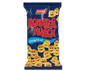 Item No. 47-63380 - Monster Munch 75g Snacks, Dessert, Dragon Ball, Monster Munch, Chip Bag, Brand Names, Snack Recipes, Chips, Silk