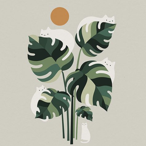 달력 디자인, Plant Art Print, Karten Design, Kunst Inspiration, Plant Painting, Plant Drawing, Plant Illustration, Plant Art, Canvas Art Painting