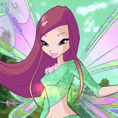 Roxy Winx Club Icon, Roxy Winx Club Aesthetic, Roxy Winx Club, Winx Club Roxy, Winx Roxy, Winx Cosplay, Ladybugs Movie, Royal Throne, Klub Winx