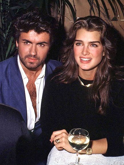 Brooke Shields and George Michael George Michael 80s, 80s Couple, Astro Pop, George Michel, George Michael Wham, 80's Style, Brooke Shields, George Michael, Record Producer