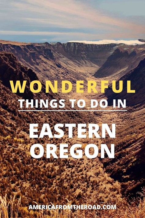 Eastern Oregon Road Trips, Things To Do In Oregon, West Coast Travel, Travel Oregon, Oregon Road Trip, Road Trip Map, Painted Hills, Eastern Oregon, State Of Oregon