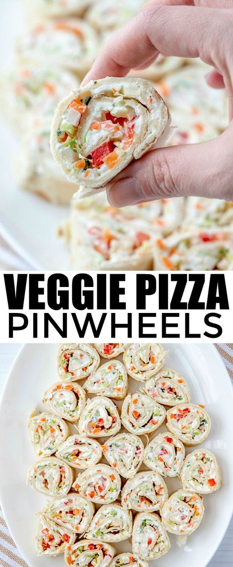 Vegetarian Pizza, Pizza Pinwheels, Gourmet Appetizers, Spicy Appetizers, Elegant Appetizers, Easy Veggie, Veggie Pizza, Summer Appetizer, Smoothie Diet Plans