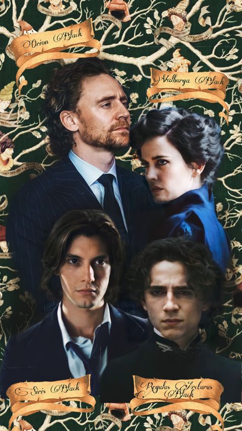 Orion Black, Walburga Black, Sirius Black, Regulus Black. Funcast Suris Black Harry Potter, Sirius Black And Hermione Granger, Sirius Black And Regulus Black Fanart, Sirius Black Regulus Black, Black Family Harry Potter Aesthetic, Walburga Black Fancast, Orion Black Fancast, Sirius Black House, Sirius Black And Regulus Black