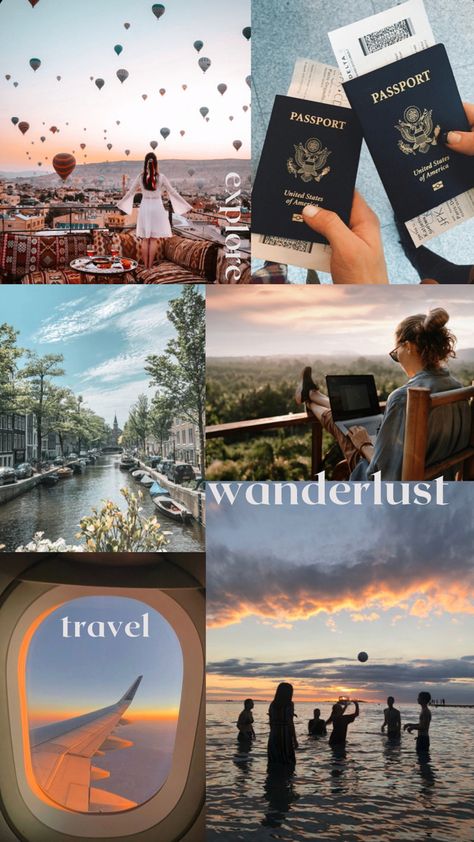 Vision Board Photos Traveling, Mum Vision Board, Healthy Family Vision Board, Vison Boards Ideas Inspiration 2023, Travel Vision Board Aesthetic, Retirement Vision Board, Vision Scrapbook, Vision Board Ideas Health, New House Vision Board