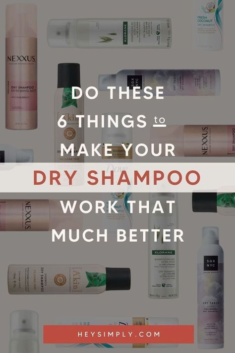 The trick to using dry shampoo may not be as easy as it looks. Here are the top 6 most common mistakes that people make when using dry shampoo. How To Use Dry Shampoo, Shampoo Routine, Dove Dry Shampoo, Using Dry Shampoo, Things To Make, Best Practice, Beauty Lifestyle, Dry Shampoo, Work For You