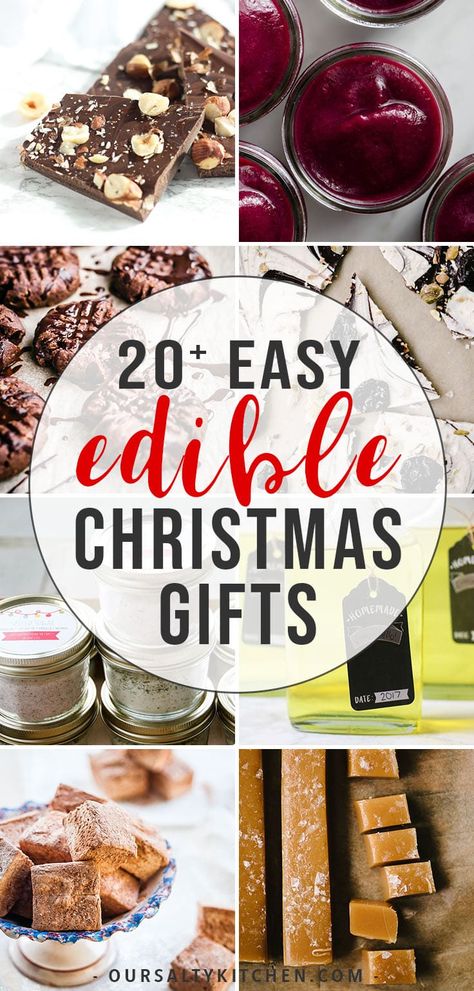 Natal, Homemade Christmas Gifts Food, Edible Gifts Homemade, Xmas Food Gifts, Diy Christmas Gifts Food, Christmas Baking Gifts, Edible Christmas Gifts, Diy Food Gifts, Homemade Food Gifts