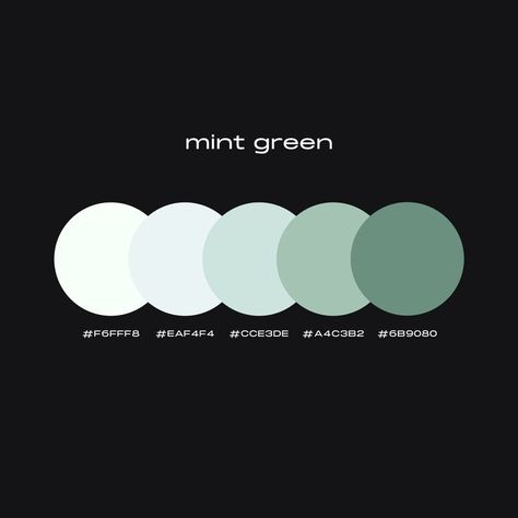I have created a small color palette with 5 different mint green colors. Have fun! User Interface Design, Mint Green Palette, Mint Green Color Palette, Green Color Palette, Mint Green Color, Green Palette, Green Colour Palette, Ui Design, Green Color