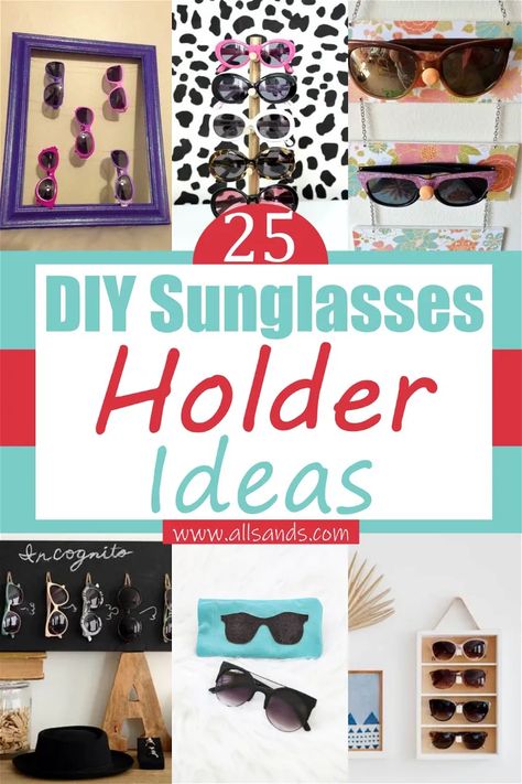 DIY sunglasses holder ideas are great for any home. Finding the perfect piece for your home can be challenging with many different styles and materials. Here are some of the benefits: Organisation, Sunglasses Diy Holder, Diy Sunglasses Holder Display, Sunglasses Display Diy, Diy Glasses Holder, Eyeglasses Holder Diy, Sunglasses Organizer Diy, Diy Sunglasses Holder, Sunglasses Storage Diy