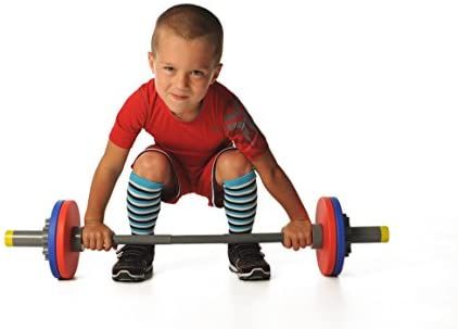 Amazon.com: WOD Toys Barbell Mini - Adjustable Barbell Toy Set for Kids Fitness - Safe, Durable Kids Fitness Toys: Toys & Games Powerlifting, Fitness Toys, Kids Fitness, Doctor For Kids, Kids Gym, Adjustable Dumbbells, Weight Set, Exercise For Kids, Toy Sets