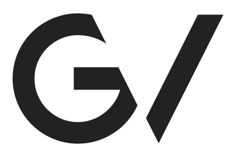 New Name and Logo for GV (Google Ventures) done In-house Logo Fotografia, Logo Monogramme, Logo Personal, Foto Logo, Google Logo, Logo Minimalista, Black And White Logos, Logo Luxury, Marca Personal