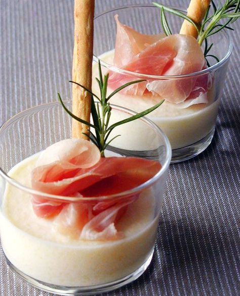 Spring Party Appetizers, Sophisticated Appetizers, Pineapple Mousse, Spring Appetizer, Spring Appetizers, Gourmet Appetizers, Canapes Recipes, Fancy Appetizers, Fall Appetizers