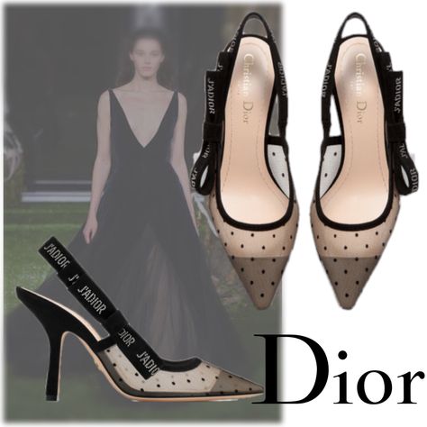 Dior Slingback Sheer Mesh Dior Slingback Outfit, Dior Slingback, White Wedding Shoes, Classy Shoes, Dior Shoes, Chic Shoes, Fancy Shoes, Shoe Inspo, Stylish Boots