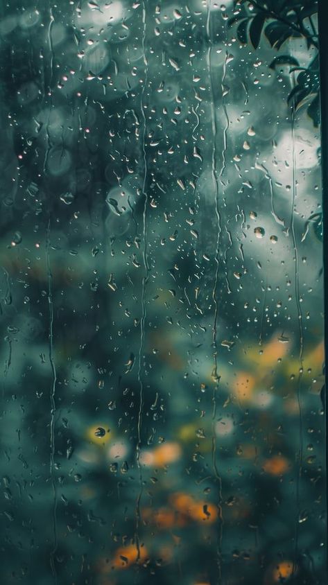 Rain scene with natural outdoors nature plant. | premium image by rawpixel.com Nature, Christian 2023, Rainy Aesthetic, Rain Background, Everyday Aesthetic, Rainy Wallpaper, Tablet Wallpapers, Rain Wallpapers, Pouring Rain
