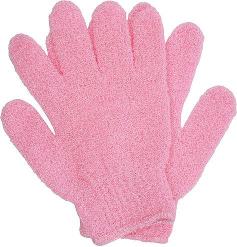 Dry Skin Legs, Body Polishing, Exfoliating Glove, Pink Gloves, Beauty Room Design, Exfoliating Gloves, Pink Body, Baby Lotion, Clean Body