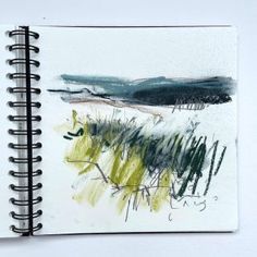 Croquis, Alice Sheridan, Oil Painting Lessons, Abstract Watercolor Landscape, Contemporary Watercolor, Landscape Sketch, Artist Sketchbook, Painting Idea, Abstract Art Inspiration