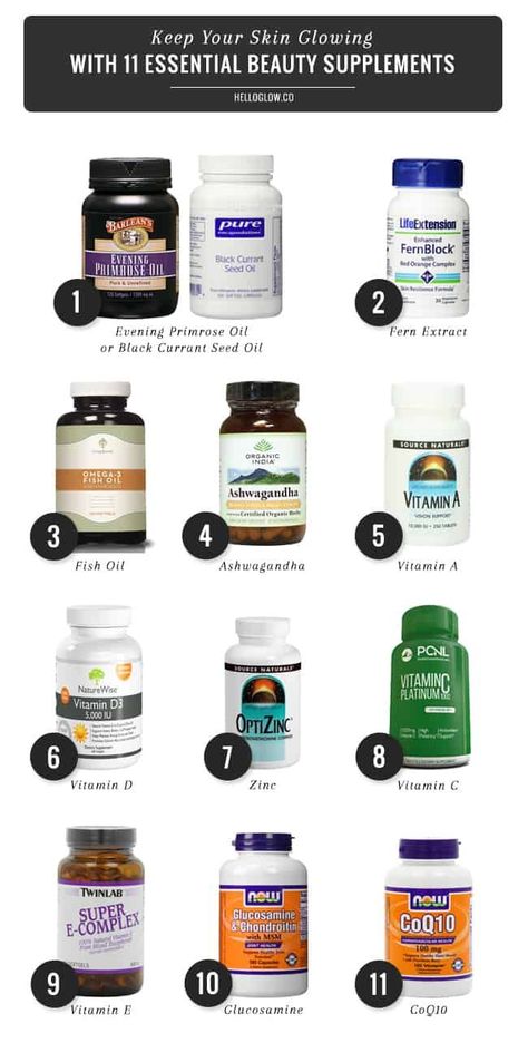 Supplements For Men, Skin Supplements, Beauty Supplements, Skin Glowing, Supplements For Women, Evening Primrose Oil, Vitamin Supplements, Green Juice, Vitamin A