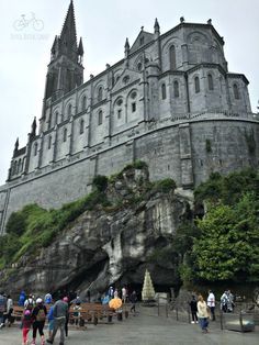 Lourds Grotto, visiting on a Rainy Day Lourdes France Grotto, St Bernadette Of Lourdes, Lourdes Grotto, Catholic Gentleman, Living In France, Marian Apparition, Lourdes France, Spain Trip, Lady Of Lourdes