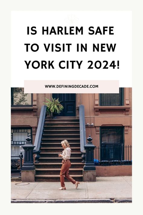Is Harlem Safe To Visit In New York City 2024? Manhattan Neighborhoods, Harlem New York, City College, Manhattan New York, Ways To Travel, Iconic Landmarks, Travel Friends, Travel Inspo, Travel Aesthetic