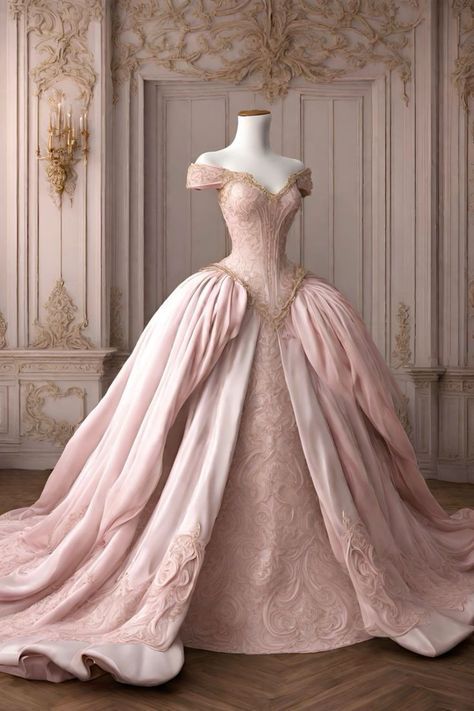 Robes Quinceanera, Fantasy Ball Gown, Nightmare Dressed Like A Daydream, Dressed Like A Daydream, Gowns Aesthetic, Princess Dress Fairytale, Dreamy Gowns, Fantasy Dresses, Royal Dresses