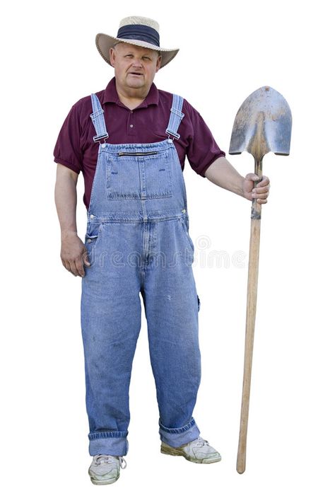 Farmer Halloween Costume, Farmer Overalls, Different Clothing Styles, Old Farmer, Farmer Outfit, Mens Overalls, Muscle Shirt, Figure Photo, The Farmer