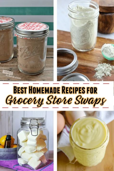 Copycat Grocery Store Recipes, Homemade Mixes For Gifts, Homemade Dry Mixes Pantries, All Homemade Recipes, Homemade Food Staples, Diy Homemade Pantry Mixes, Homemade Food Swaps, Food Cheaper To Make Than Buy, Homemade Staple Recipes