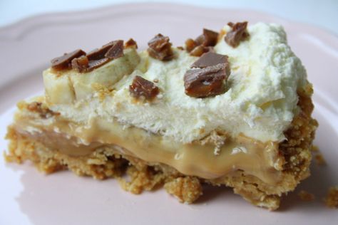 Bananoffee Pie Banoffee Pie, Grandma Cookies, Diy Desserts, Best Sweets, God Mat, Coffee Dessert, Baking Sweets, Recipes From Heaven, Cookie Cake