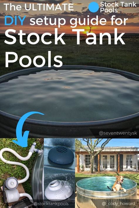 Water Tank Pool Ideas, How To Build A Stock Tank Pool, Stock Tank Pool Pump Install, How To Make A Stock Tank Pool, Water Trough Pool Ideas, Stock Tank Pools Ideas, Stock Pond Pool, Diy Stock Tank Pool Ideas, Stock Pool Ideas