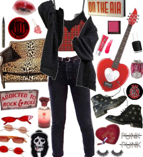 Lana Del Rey, Horrorcore Outfits, Devilcore Aesthetic Outfit, Vampire Outfit Aesthetic, Devilcore Aesthetic, Rei Aesthetic, Vampire Outfit, Witchy Outfits, Fashion Boards