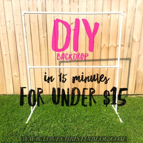 How To Make Backdrop, Pvc Backdrop Stand, Party Backdrop Stand, Diy Backdrop Stand, Pvc Backdrop, Photo Backdrop Stand, Diy Photo Booth Backdrop, Party Backdrop Diy, Diy Birthday Backdrop