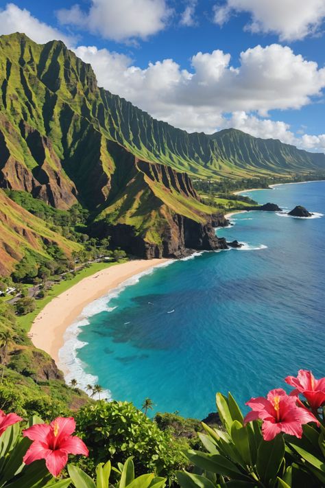 🌺 Ultimate Guide to Hawaii: Insider Tips for First-Time Visitors 🌴 Dream Trips Destinations, Breathtaking Places Nature, Hawaii Places To Visit, Honolulu Hawaii Aesthetic, Traveling Hawaii, Hawaii Culture, Hawaiian Aesthetic, Hawaii Wallpaper, Travel To Hawaii