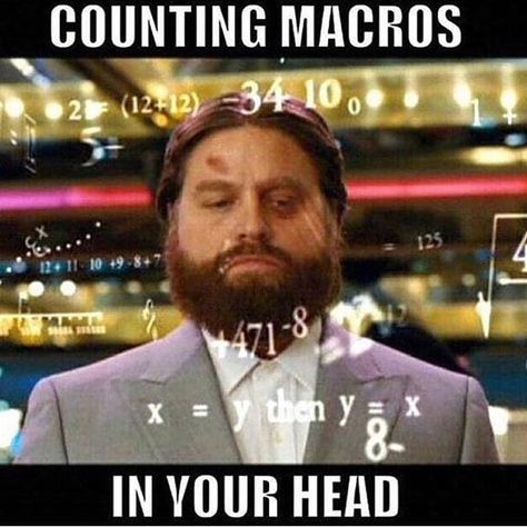 You know it   Instead of counting macros in your head buy a food weighing scale and install the app myfitnesspal on your phone.  #ketoindia Albert Einstein, Humour, Tumblr, Amanda Bucci, Meal Prep Bodybuilding, Keto Quote, Lad Bible, Counting Macros, Bodybuilding Recipes