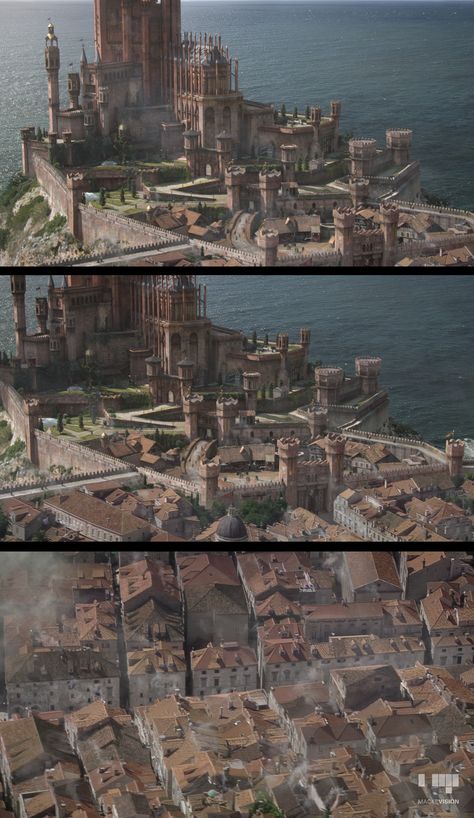 Kings Landing Game Of Thrones, Game Of Thrones Kings Landing, Game Of Thrones Castles, Game Of Thrones King, Kings Landing, Eddard Stark, Bangunan Minecraft, Targaryen Art, Minecraft Castle