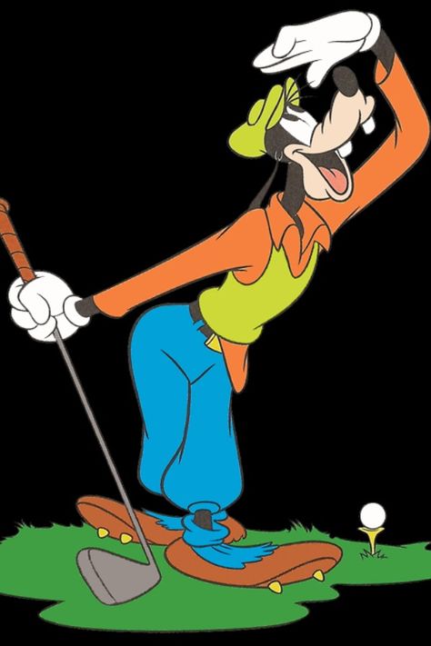 #golf #goofy #disney Golf Mural, Pippo Disney, Disney Golf, Goofy Golf, Golf Quotes Funny, Gas Mask Art, Disney Goofy, Goofy Disney, Disney Clipart