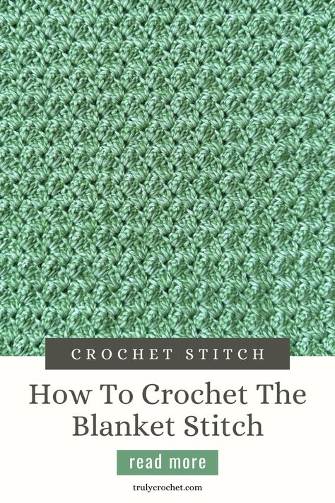 the blanket stitch Single Double Crochet Blanket, Glover Stitch Crochet, Crochet Blankets Easy Beginner, No Hole Crochet Blanket Patterns, Fast Easy Crochet Blanket, Quick Crochet Stitches For Blankets, Sturdy Crochet Stitch, Sedge Stitch Crochet Blanket, Single Stitch Crochet Blanket