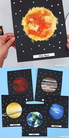 Sistem Suria, Anyong Lupa, Seni Resin, مشروعات العلوم, Space Crafts For Kids, Solar System Art, Solar System Crafts, Sistem Solar, Train Video