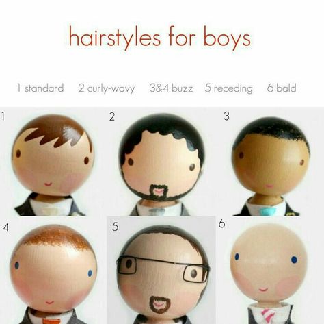 Hairstyles For Boys, Dolly Pegs, Wood Peg Dolls, Bendy Doll, Peg People, Clothespin Dolls, Clothes Pin Crafts, Pin Doll, Peg Doll