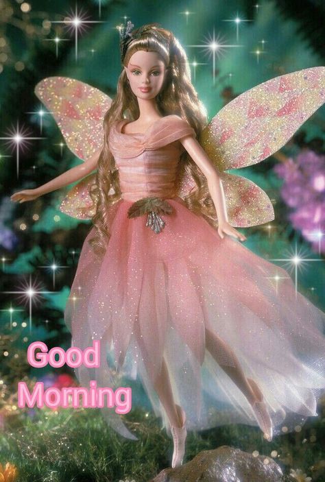 Good morning fairy Barbie Fairy, Barbie Box, Fairy Friends, Barbie Style, Im A Barbie Girl, Fantasy Doll, Barbie Toys, Barbie I, Barbie Friends