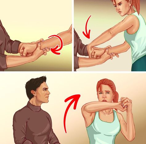 How to Protect Yourself: 8 Self-Defense Techniques Martial Arts Sparring, Defense Techniques, Self Defence Training, Basic Anatomy And Physiology, Self Defence, Self Defense Moves, Self Defense Women, Self Defense Tips, Survival Skills Life Hacks
