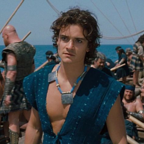 #orlando bloom #paris #troy Orlando Bloom, Orlando, Brad Pitt, Paris Troy, Troy Movie, Period Drama, Legolas, Handsome Men, Drama