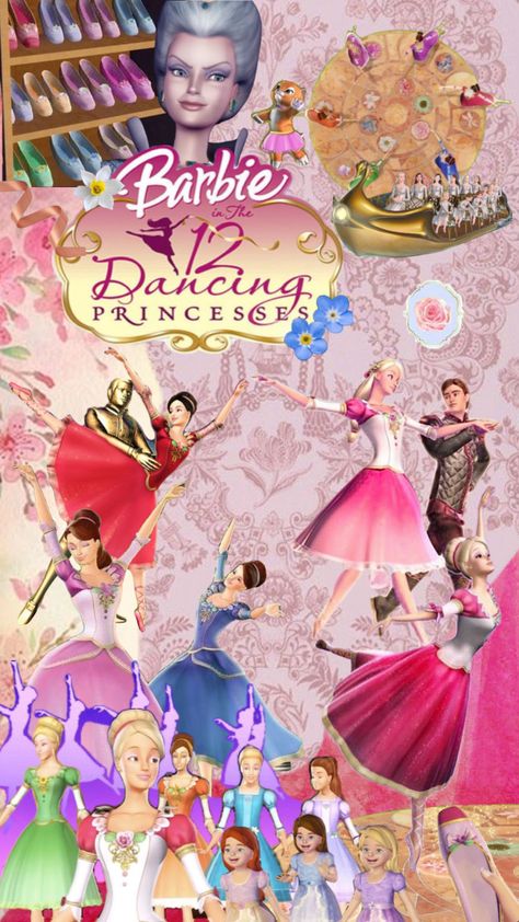 Barbie In 12 Dancing Princesses, Barbie And The 12 Dancing Princesses, Barbie Wallpaper Princesses, Barbie Iphone Wallpaper, Barbie Wallpaper Aesthetic, Og Barbie, Barbie Cosplay, Barbie 12 Dancing Princesses, Barbie Wallpaper