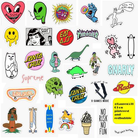 Skater Pack stickers, skater, skateboard Stickers, bad, rad, skate, l8r sk8r, board, , retro, vintage, sticker pack, overlays, edits, hydroflask stickers, laptop stickers, phone case stickers, cute, aesthetic, tumblr, niche, popular, teen, teenager, artsy, art hoe, basic teen, find your aesthetic, indie Stickers Phone Case, Skate Stickers, Vintage Sticker, Indie Drawings, Skateboard Stickers, Tumblr Stickers, Skateboard Design, Stickers Laptop, Hydroflask Stickers