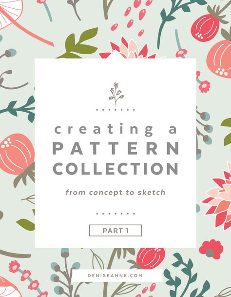 Creating a Seamless Pattern Collection from Concept to Sketch learning surface pattern design Sketch Learning, Repeating Pattern Design, Spot Illustration, Surface Pattern Design Inspiration, Scandinavian Pattern, Pattern Design Inspiration, Print Texture, Flamingo Pattern, Boho Pattern