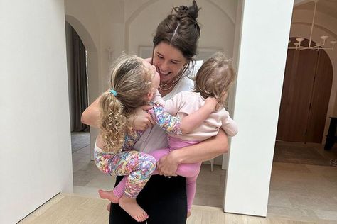 Chris Pratt Shares Rare Photo of Katherine Schwarzenegger with Both Daughters as He Celebrates Her Birthday Arnold Schwarzenegger, Toddler Jungle Gym, Katherine Schwarzenegger, Maria Shriver, 34th Birthday, Short Wavy, Chris Pratt, Two Daughters, Proud Mom